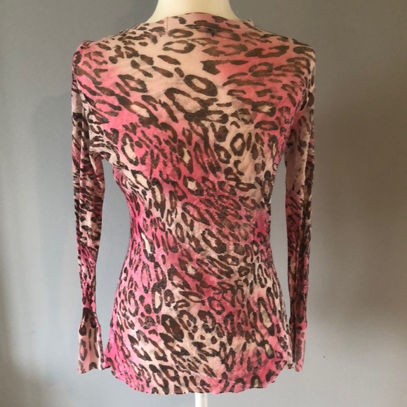 Cache leopard print top - Picture 4 of 4